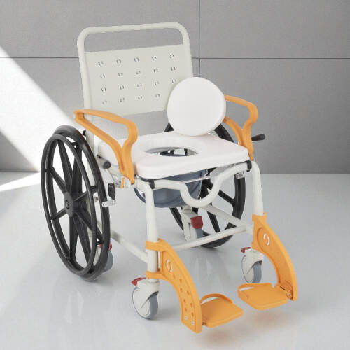  Comfort Plus DM-8088D Soft Turuncu Banyo Tuvalet Sandalyesi - 3