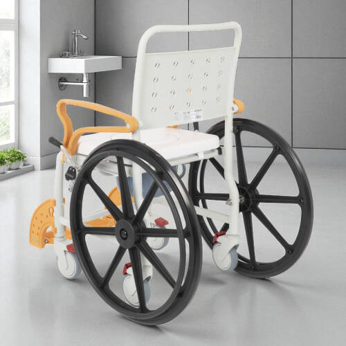  Comfort Plus DM-8088D Soft Turuncu Banyo Tuvalet Sandalyesi - 6